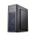 GEMBIRD Midi Tower Fornax M100B ATX niebiesie wentylatory Czarna CCC-FC-M100B - 1184605 - zdjęcie 2